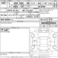 BMW MINI лот № 5007 оценка 4.5  с аукциона в Японии 2