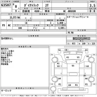 Toyota DYNA лот № 63507 оценка 3.5  с аукциона в Японии 2