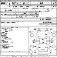 Toyota LAND CRUISER лот № 62027 оценка 3.5  с аукциона в Японии 2