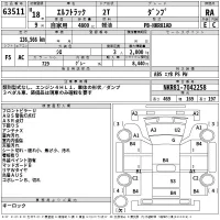 Isuzu ELF лот № 63511 оценка RA  с аукциона в Японии 2