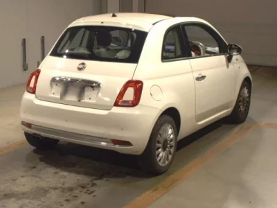 Fiat 500  с аукциона в Японии