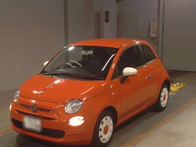 Fiat 500  с аукциона в Японии