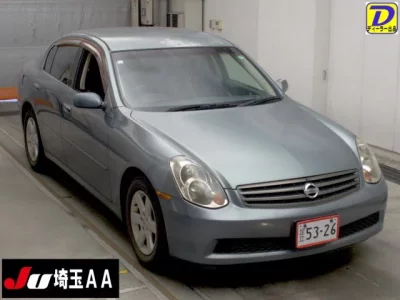 Nissan SKYLINE  с аукциона в Японии