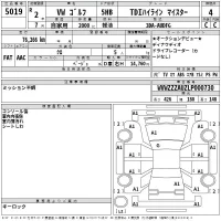 Volkswagen GOLF лот № 5019 оценка 4  с аукциона в Японии 2