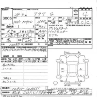 Toyota AQUA лот № 3005 оценка 4  с аукциона в Японии 3