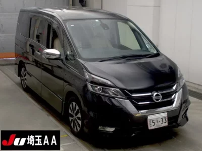 Nissan SERENA  с аукциона в Японии