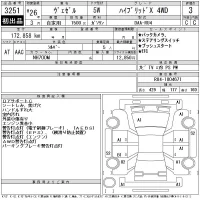 Honda VEZEL лот № 3251 оценка 3  с аукциона в Японии 11