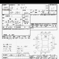 Honda LIFE лот № 15030 оценка 3.5  с аукциона в Японии 6
