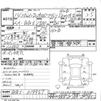 Subaru IMPREZA лот № 4019 оценка 3.5  с аукциона в Японии 3