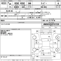 BMW MINI лот № 4213 оценка 4  с аукциона в Японии 2