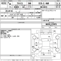 Suzuki ALTO ECO лот № 4232 оценка 3.5  с аукциона в Японии 2