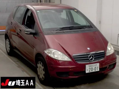 Mercedes-Benz A CLASS  с аукциона в Японии