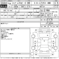 Subaru IMPREZA лот № 30464 оценка 3.5  с аукциона в Японии 11