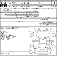 GM CADILLAC SEVILLE лот № 5553 оценка 3  с аукциона в Японии 11
