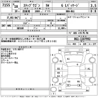 Honda STEP WAGON лот № 7155 оценка 3.5  с аукциона в Японии 2