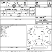 Nissan CUBE лот № 7196 оценка 3  с аукциона в Японии 2