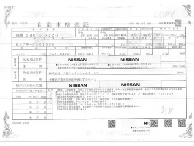 Nissan DAYZ  с аукциона в Японии