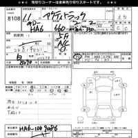 Honda ACTY TRUCK лот № 8108 оценка 3.5  с аукциона в Японии 10
