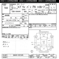 Suzuki EVERY лот № 182 оценка 3.5  с аукциона в Японии 10