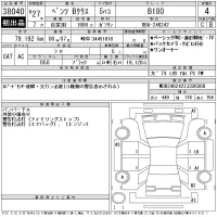 Mercedes-Benz B CLASS лот № 38040 оценка 4  с аукциона в Японии 11