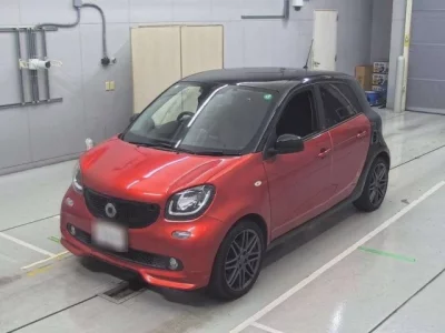 Smart FORFOUR  с аукциона в Японии