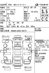 Mazda FLAIR лот № 10064 оценка 3.5  с аукциона в Японии 6