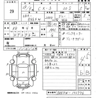 Mazda CX-3 лот № 29 оценка 4.5  с аукциона в Японии 5