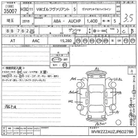 Volkswagen GOLF VARIANT лот № 35007 оценка 3.5  с аукциона в Японии 10