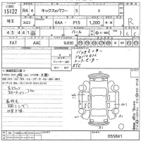 Nissan KICKS лот № 15122 оценка R  с аукциона в Японии 10