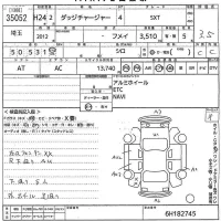 Dodge CHARGER лот № 35052 оценка 3.5  с аукциона в Японии 10