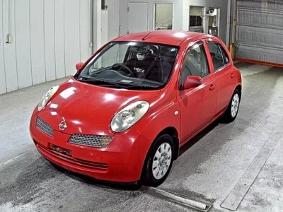 Nissan MARCH  с аукциона в Японии
