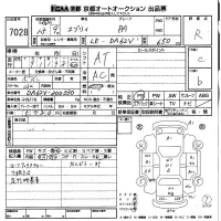 Suzuki EVERY лот № 7028 оценка R  с аукциона в Японии 8