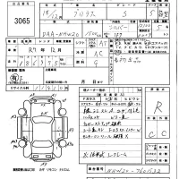 Toyota PRIUS лот № 3065 оценка R  с аукциона в Японии 3