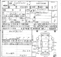 Subaru LEGACY лот № 4524 оценка 3.5  с аукциона в Японии 4