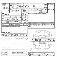 Daihatsu Atrai Wagon лот № 5048 оценка   с аукциона в Японии 3