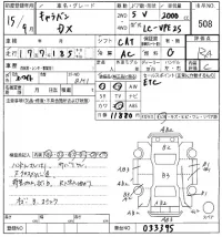 Nissan CARAVAN VAN лот № 508 оценка RA  с аукциона в Японии 8