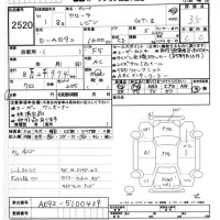 Toyota COROLLA LEVIN лот № 2520 оценка 3.5  с аукциона в Японии 8