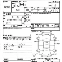 Honda ACTY TRUCK лот № 3009 оценка 3  с аукциона в Японии 4