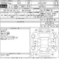 Nissan SERENA лот № 10294 оценка 3.5  с аукциона в Японии 11