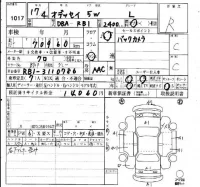 Honda ODYSSEY лот № 1017 оценка R  с аукциона в Японии 4