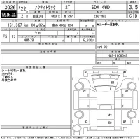 Honda ACTY TRUCK лот № 13026 оценка 3.5  с аукциона в Японии 1