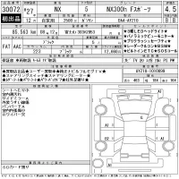 Lexus NX лот № 30072 оценка 4.5  с аукциона в Японии 11