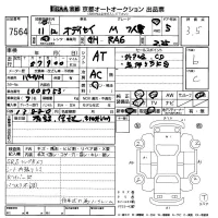 Honda ODYSSEY лот № 7564 оценка 3.5  с аукциона в Японии 8