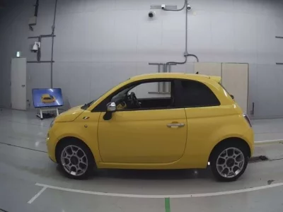 Fiat 500  с аукциона в Японии