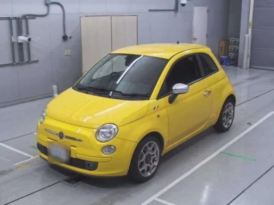 Fiat 500  с аукциона в Японии