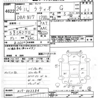 Nissan LATIO лот № 4622 оценка 3.5  с аукциона в Японии 6