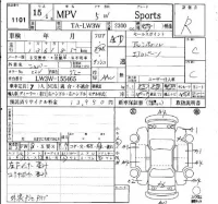 Mazda MPV лот № 1101 оценка R  с аукциона в Японии 4