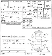 Toyota CHASER лот № 2543 оценка 3  с аукциона в Японии 8