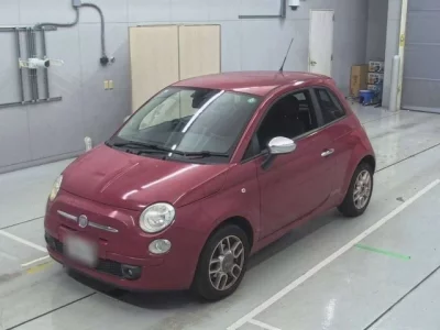Fiat 500  с аукциона в Японии
