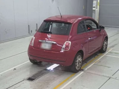Fiat 500  с аукциона в Японии